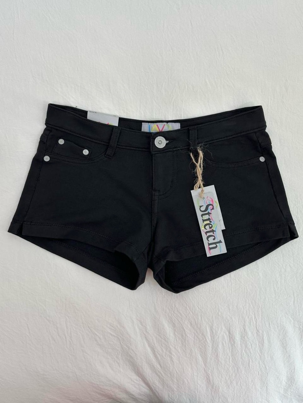Low Rise Stretchy Shorts - Picture 8 of 8
